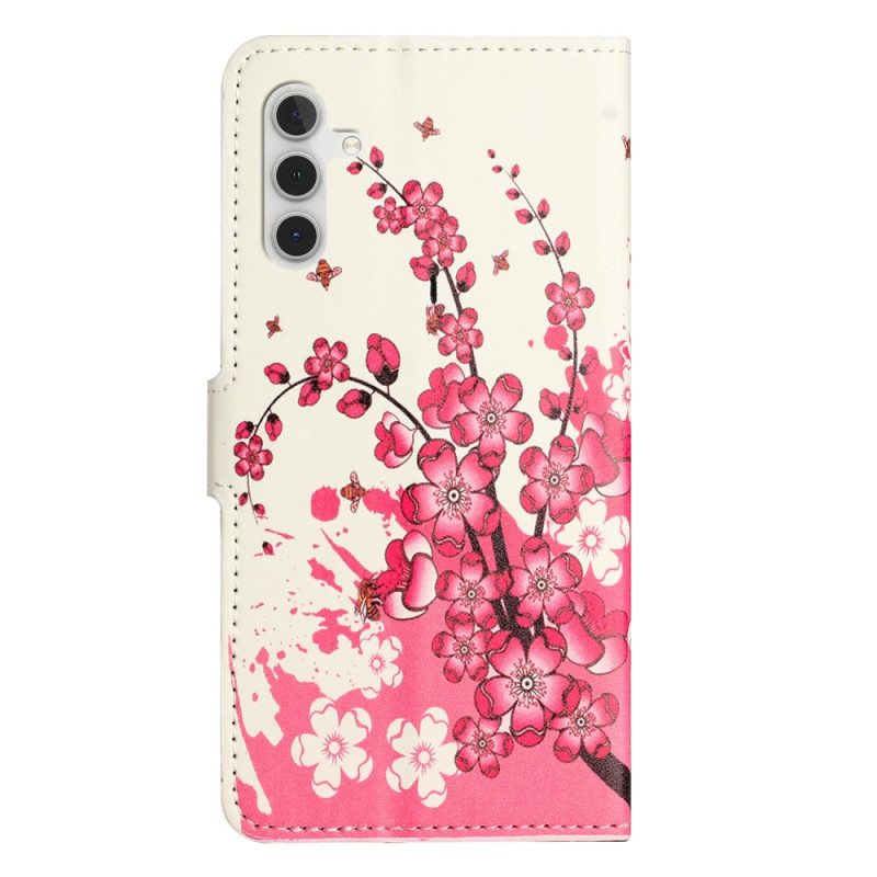 Kotelot Samsung Galaxy S24 Plus 5g Trooppisia Kukkia