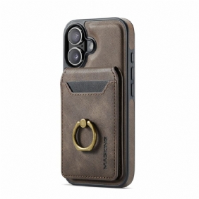 Kuori iPhone 17 Magsafe Rfid-korttipidikkeellä Ja Integroidulla Jalustalla