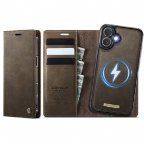 Nahkakotelo iPhone 17 Magsafe-yhteensopiva Irrotettava Kotelo Ja Rfid-suoja