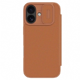 Nahkakotelo iPhone 17 Qin Pro -sarja Nillkin Suojakuori