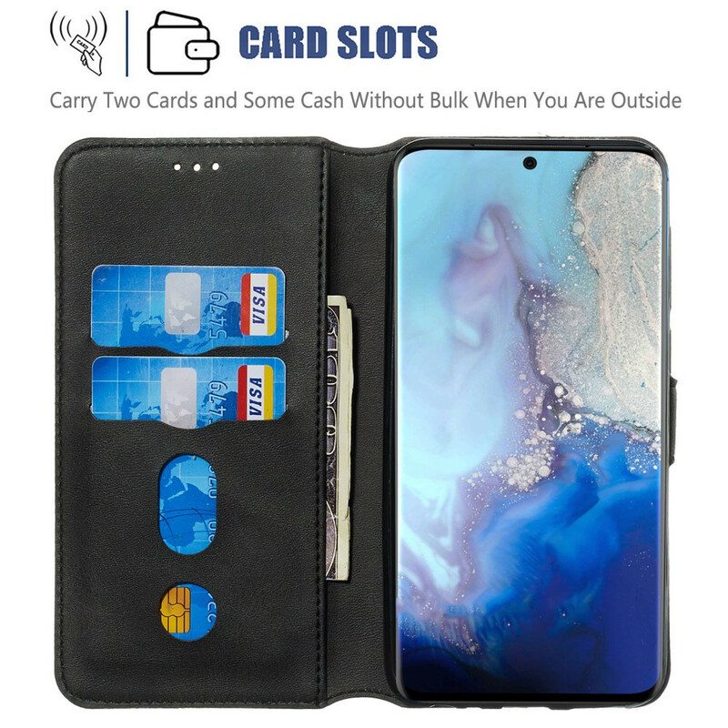 Kotelot Samsung Galaxy S20 Matta Nahkaefekti