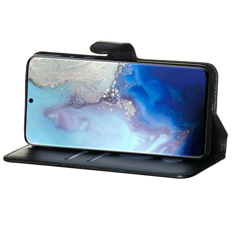 Kotelot Samsung Galaxy S20 Matta Nahkaefekti