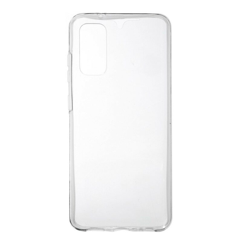 Kuori Samsung Galaxy S20 Läpinäkyvät 2 Irrotettavaa Osaa