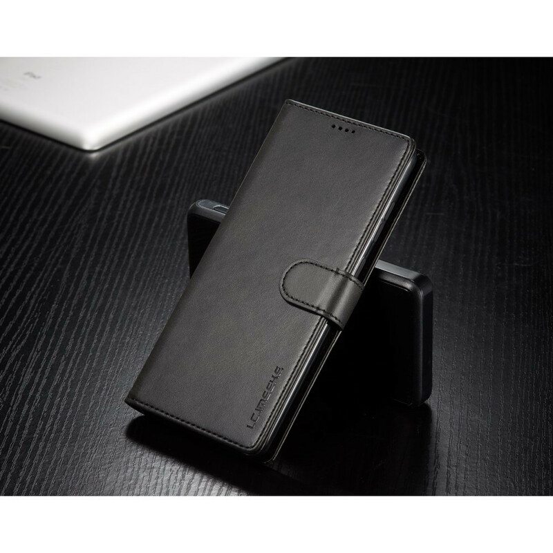 Nahkakotelo Samsung Galaxy S20 Lc.imeeke Nahkaefekti