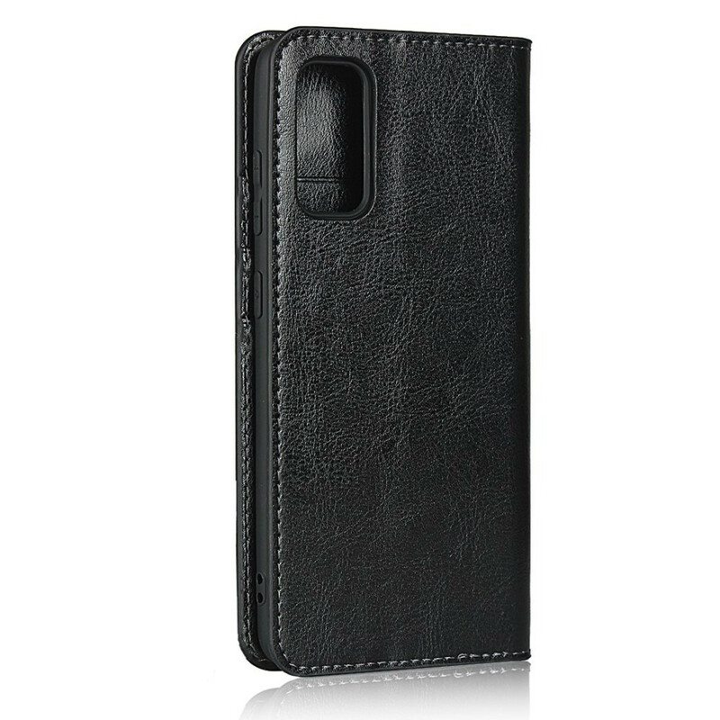 Puhelinkuoret Samsung Galaxy S20 Kotelot Flip Aito Nahka