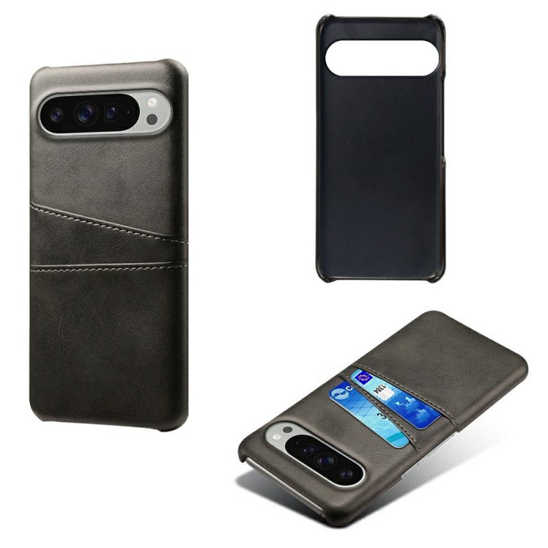 Kuori Google Pixel 10 Pro Xl Nahkajäljitelmäinen Korttikotelo
