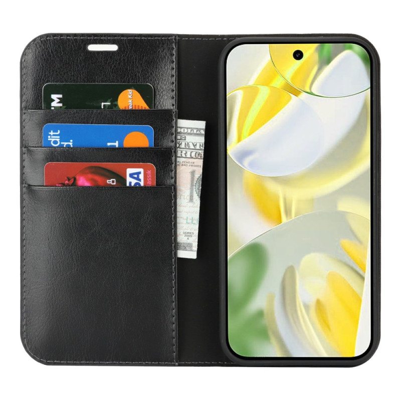 Nahkakotelo Google Pixel 10 Pro Xl Nahkalompakko Suojakuori