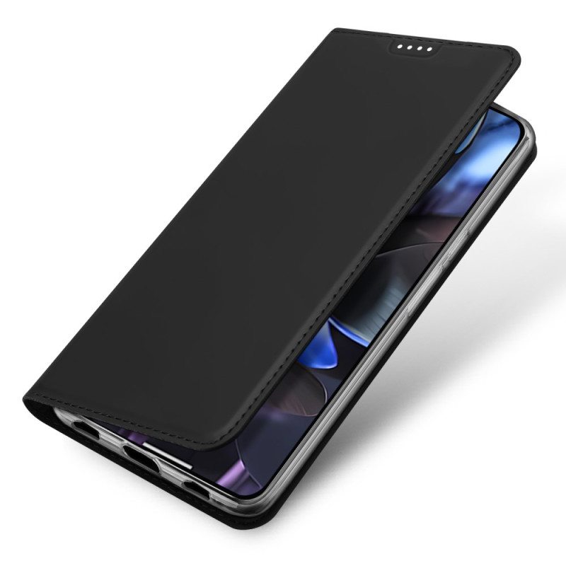 Nahkakotelo Google Pixel 10 Pro Xl Skin Pro -sarja Dux Ducis Suojakuori