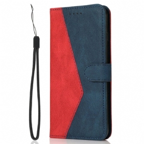 Nahkakotelo Oneplus 15 Kaksivärinen Malli