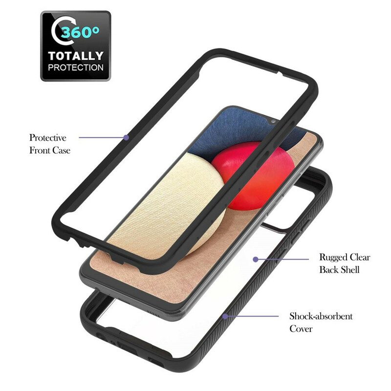 Case Samsung Galaxy A02s 3-in-1 Muotoilu