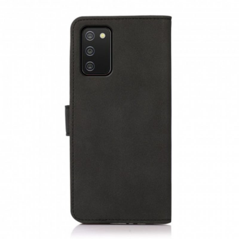 Kotelot Samsung Galaxy A02s Khazneh Texture Leather Effect