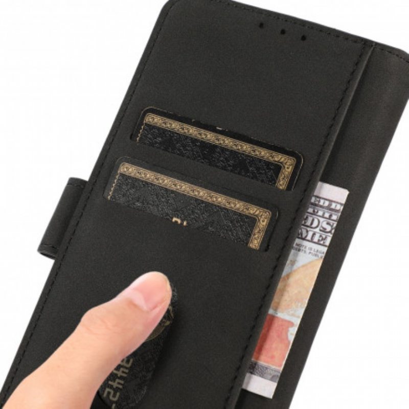 Kotelot Samsung Galaxy A02s Khazneh Texture Leather Effect