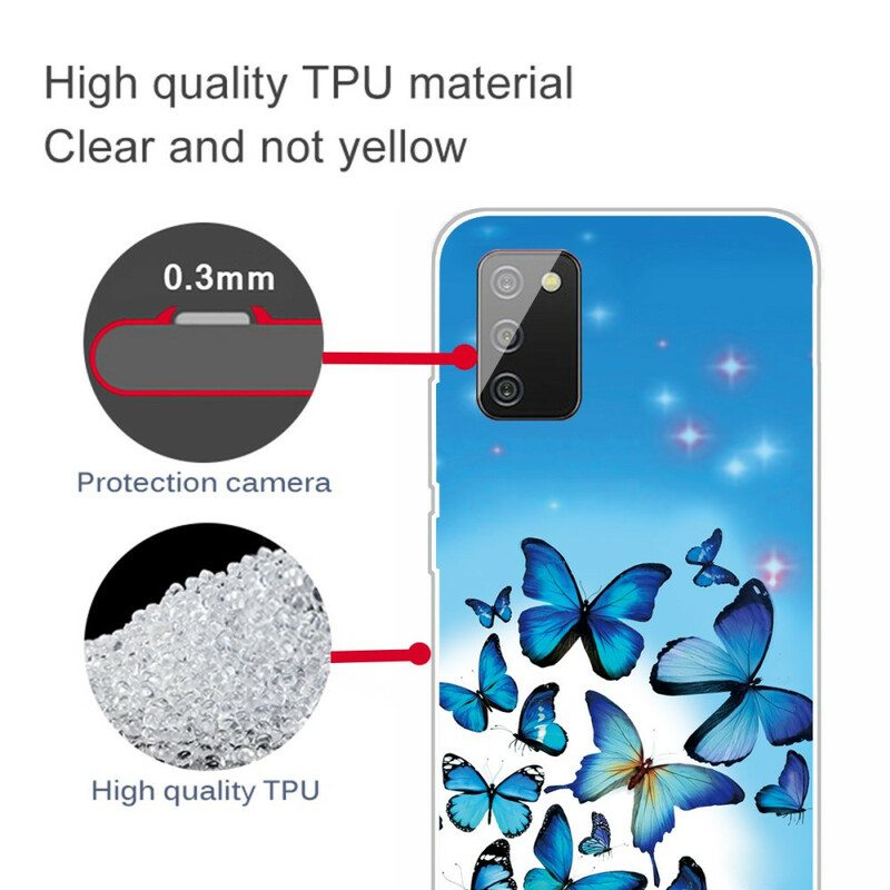 Kuori Samsung Galaxy A02s Perhoset Perhoset