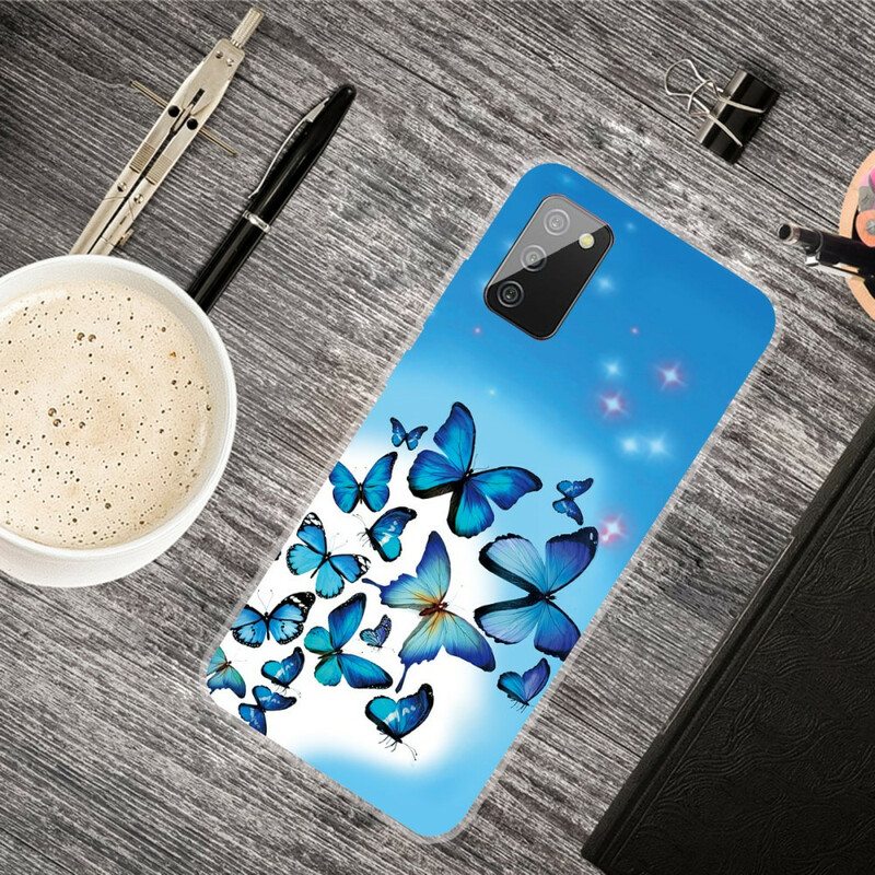 Kuori Samsung Galaxy A02s Perhoset Perhoset