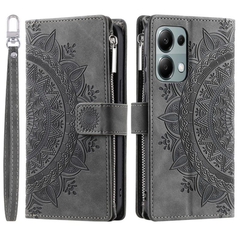 Kotelot Xiaomi Redmi Note 13 Pro 4g Mandala-nahkaefekti