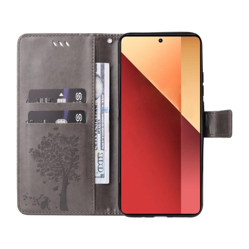 Kotelot Xiaomi Redmi Note 13 Pro 4g Puu Ja Kissa