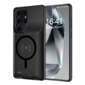 10000mah Ulkoinen Akkukotelo Samsung Galaxy S25 Ultralle Magneettikiinnitys