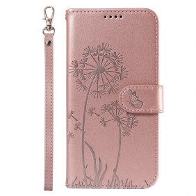 Kotelot Samsung Galaxy S25 Ultra 5g Voikukkakuvioinen Hihna