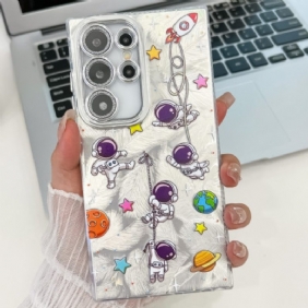 Kuori Samsung Galaxy S25 Ultra 5g Astronautti Linssinsuojalla