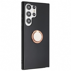 Kuori Samsung Galaxy S25 Ultra 5g Sormuksenpidike Ja Jalusta Suojakuori