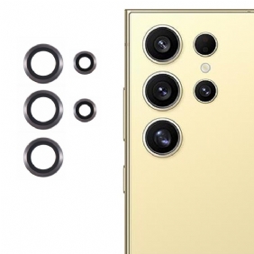 Metallinen Linssin Suojus Samsung Galaxy S25 Ultra 5g Galvanoitu Ja Karkaistu Lasi