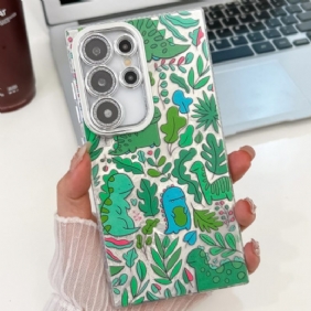 Puhelinkuoret Samsung Galaxy S25 Ultra 5g Hauskoja Dinosauruksia Linssinsuojalla