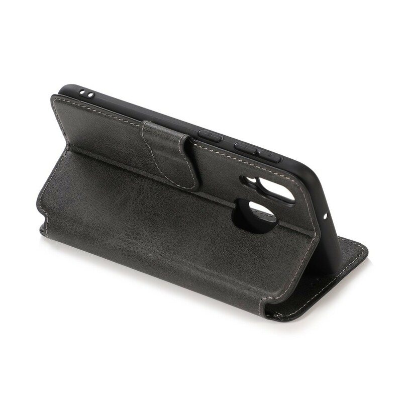 Flip Case Samsung Galaxy A40 Korttipidikkeen Tyyli