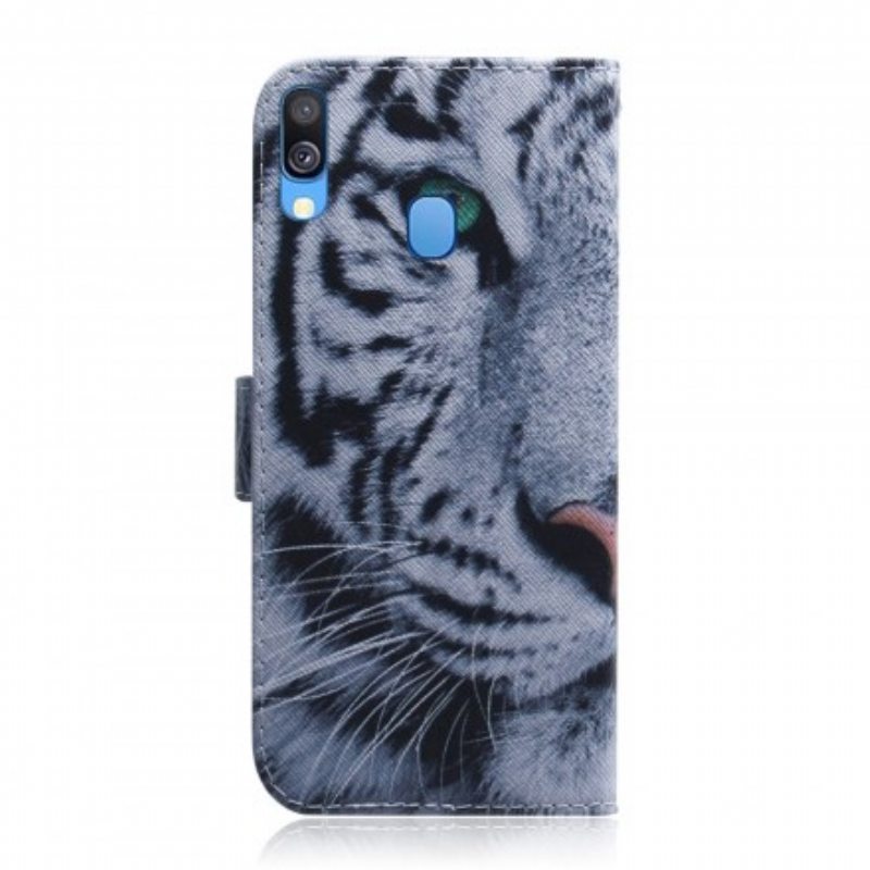 Kotelot Samsung Galaxy A40 Tiikerin Kasvot