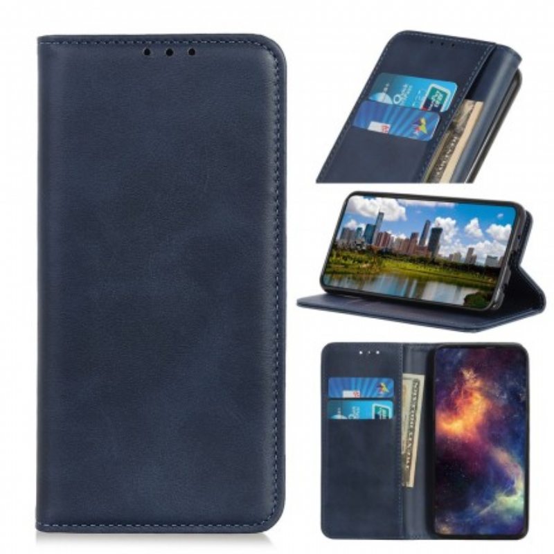Puhelinkuoret Samsung Galaxy A40 Kotelot Flip Halkaistu Nahka