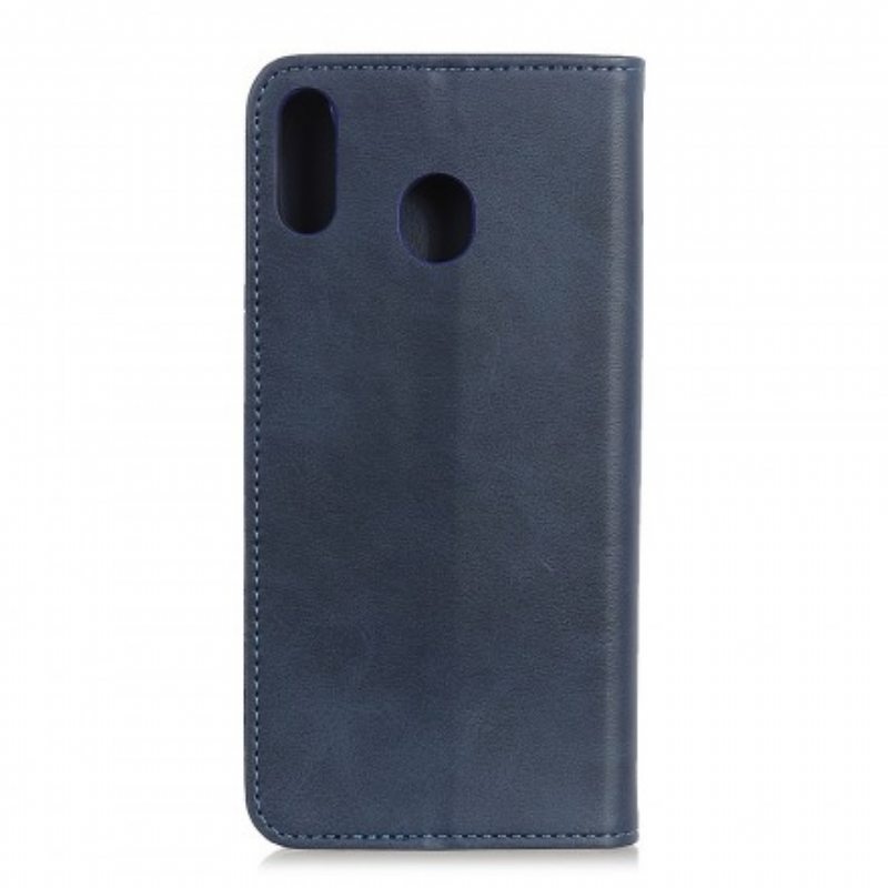 Puhelinkuoret Samsung Galaxy A40 Kotelot Flip Halkaistu Nahka