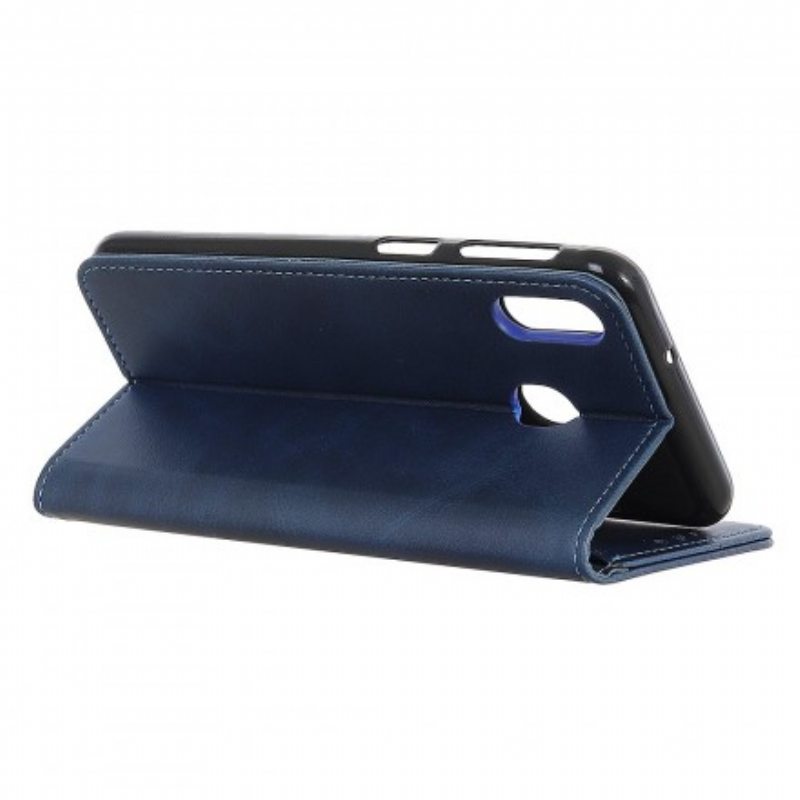 Puhelinkuoret Samsung Galaxy A40 Kotelot Flip Halkaistu Nahka
