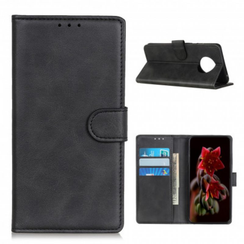 Kotelot Xiaomi Redmi Note 9T Retro Mattanahkaefekti
