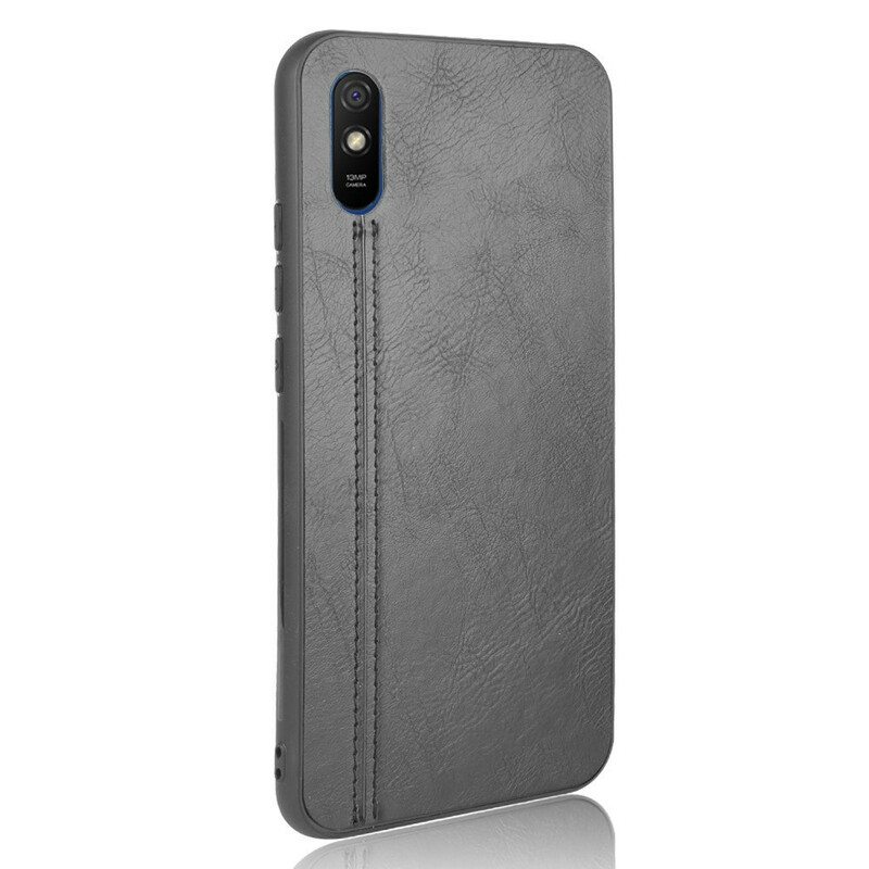 Kuori Xiaomi Redmi 9A Couture-nahkaefekti