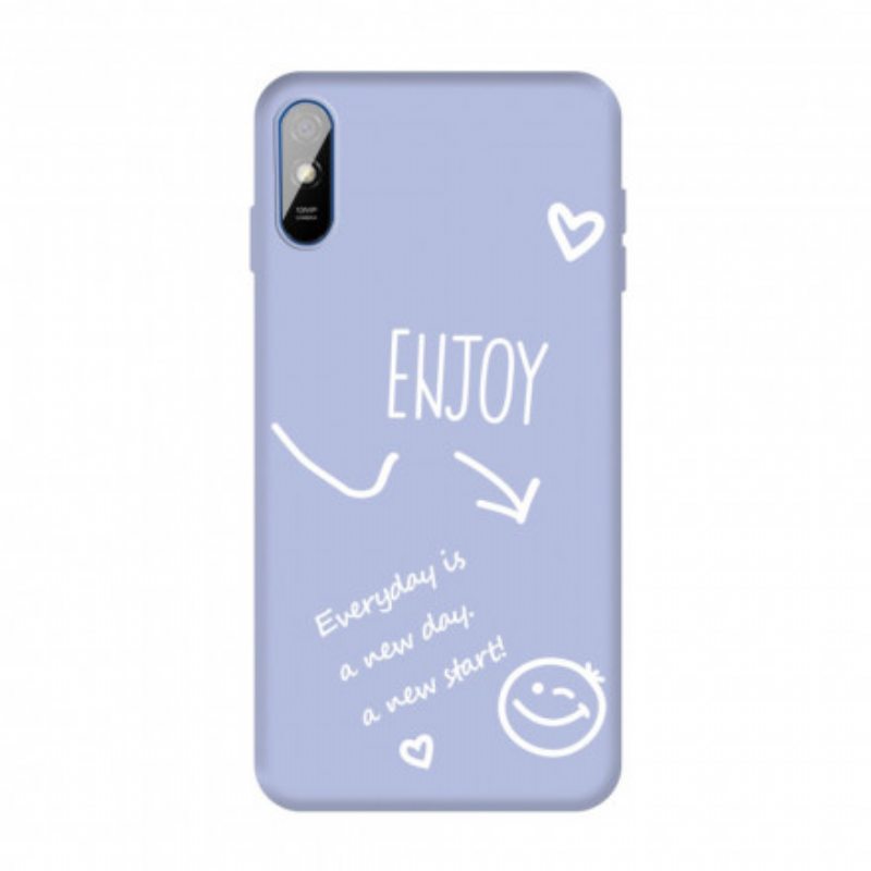 Kuori Xiaomi Redmi 9A Silikoni Nauti