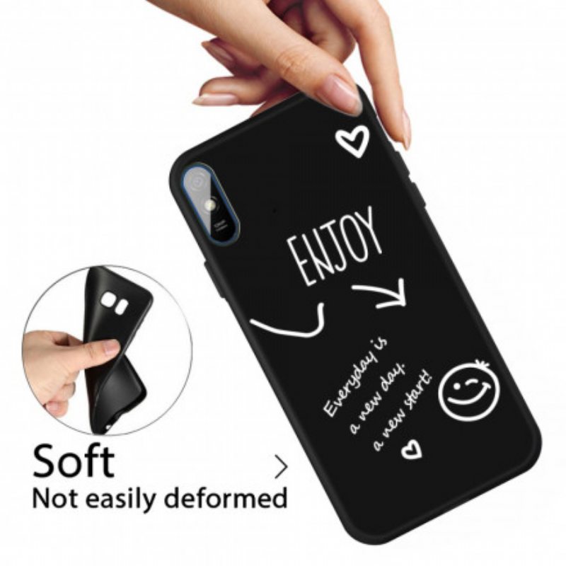 Kuori Xiaomi Redmi 9A Silikoni Nauti