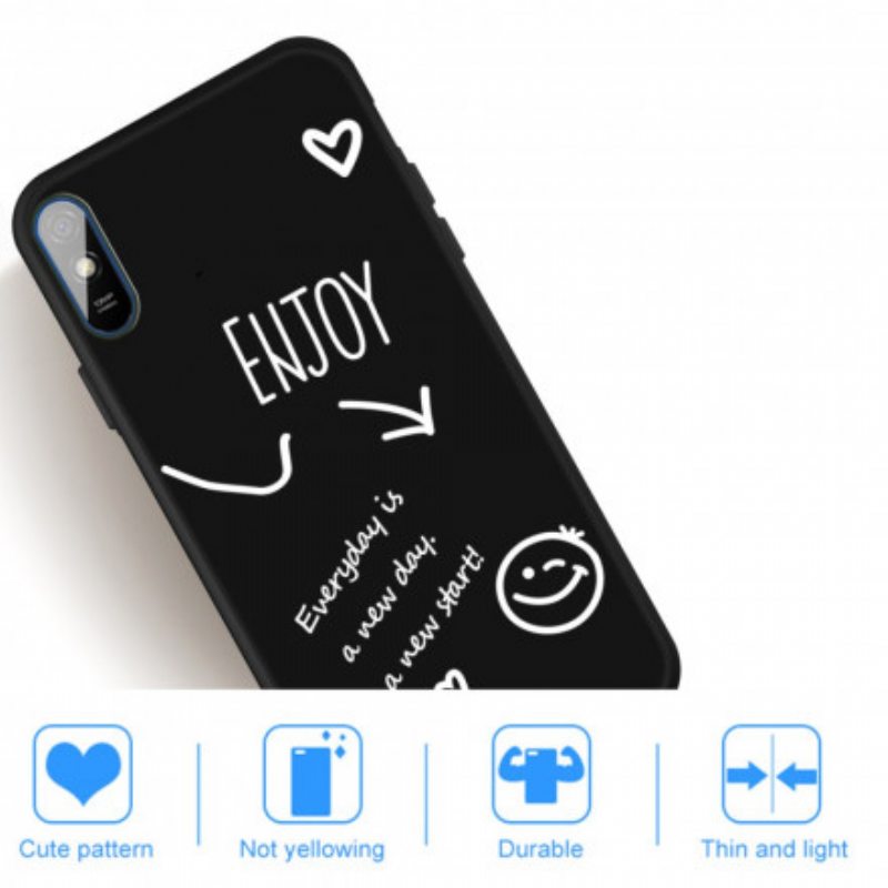 Kuori Xiaomi Redmi 9A Silikoni Nauti