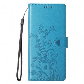 Kotelot Xiaomi 17 Pro Kukkakuvioinen Perhoskuvio