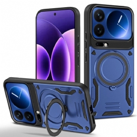 Kuori Xiaomi 17 Pro Magneettinen Suljin Pyörivällä Jalustalla Suojakuori