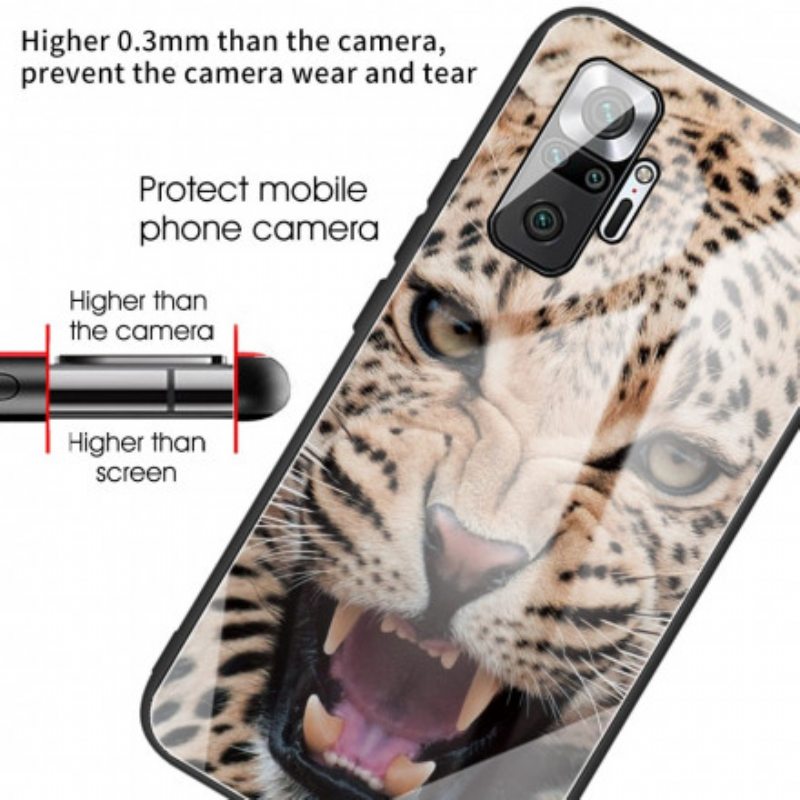 Kuori Xiaomi Redmi Note 10 Pro Leopard Karkaistu Lasi