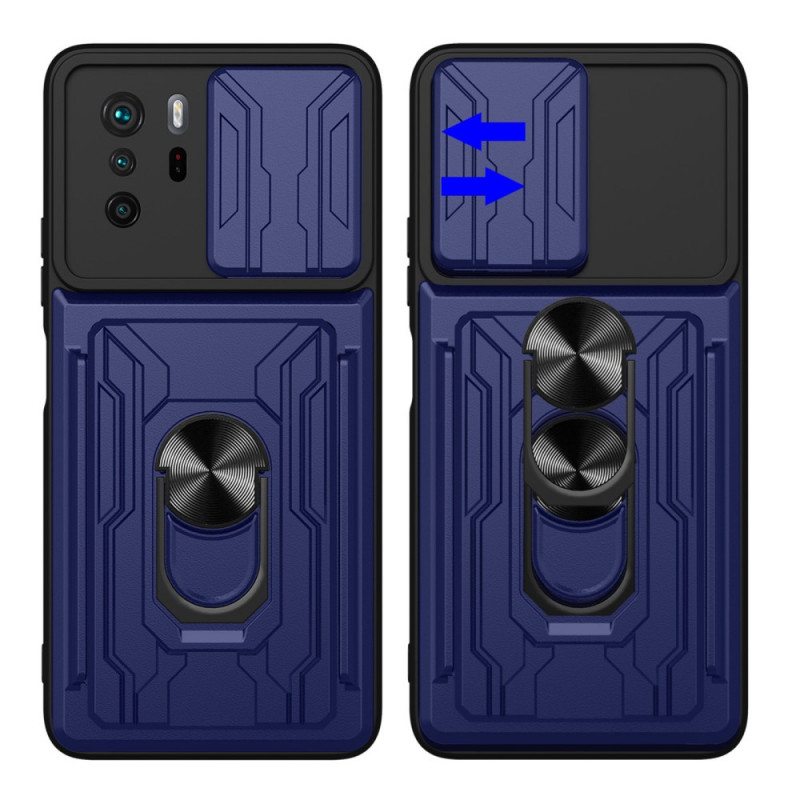 Kuori Xiaomi Redmi Note 10 Pro Pidike & Linssinsuoja Ja Pidike