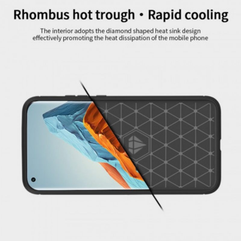 Kuori Xiaomi Mi 11 Pro Mofi Harjattu Hiilikuitu
