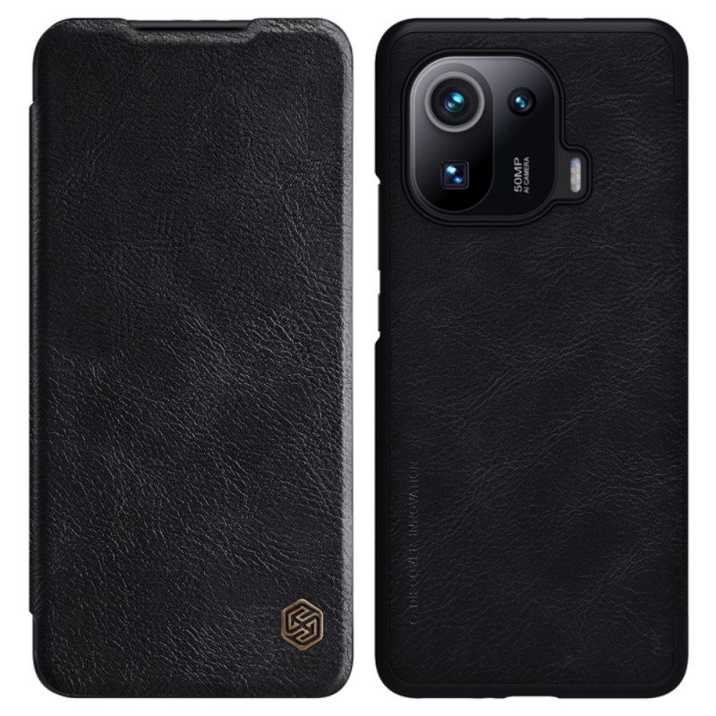 Puhelinkuoret Xiaomi Mi 11 Pro Kotelot Flip Nillkin Qin -sarja