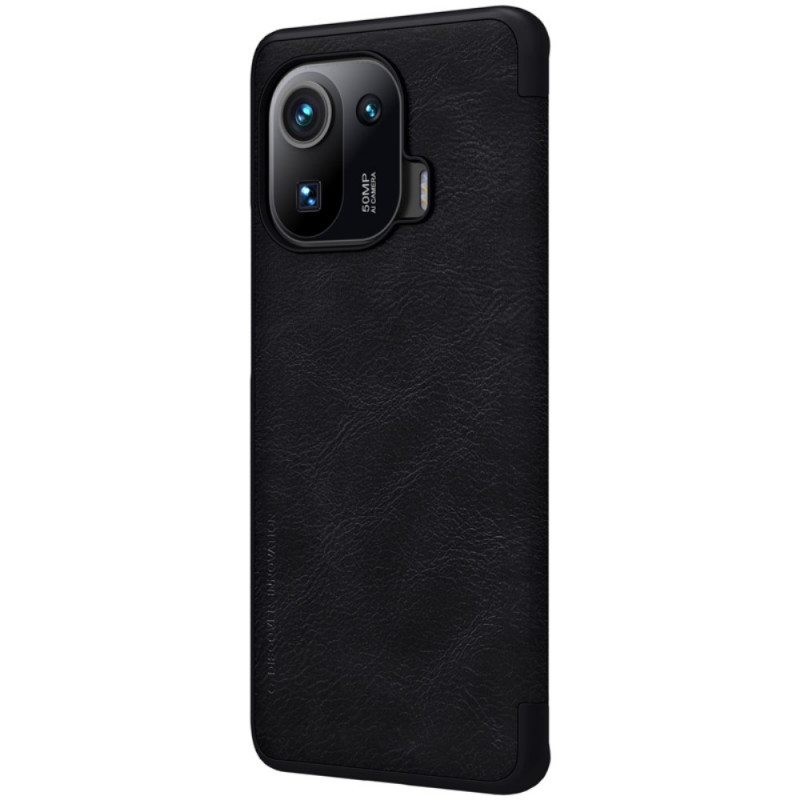 Puhelinkuoret Xiaomi Mi 11 Pro Kotelot Flip Nillkin Qin -sarja