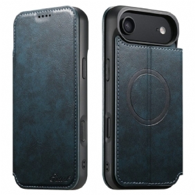 Nahkakotelo iPhone Air Magsafe-yhteensopiva Vintage-tyyliin Suojakuori