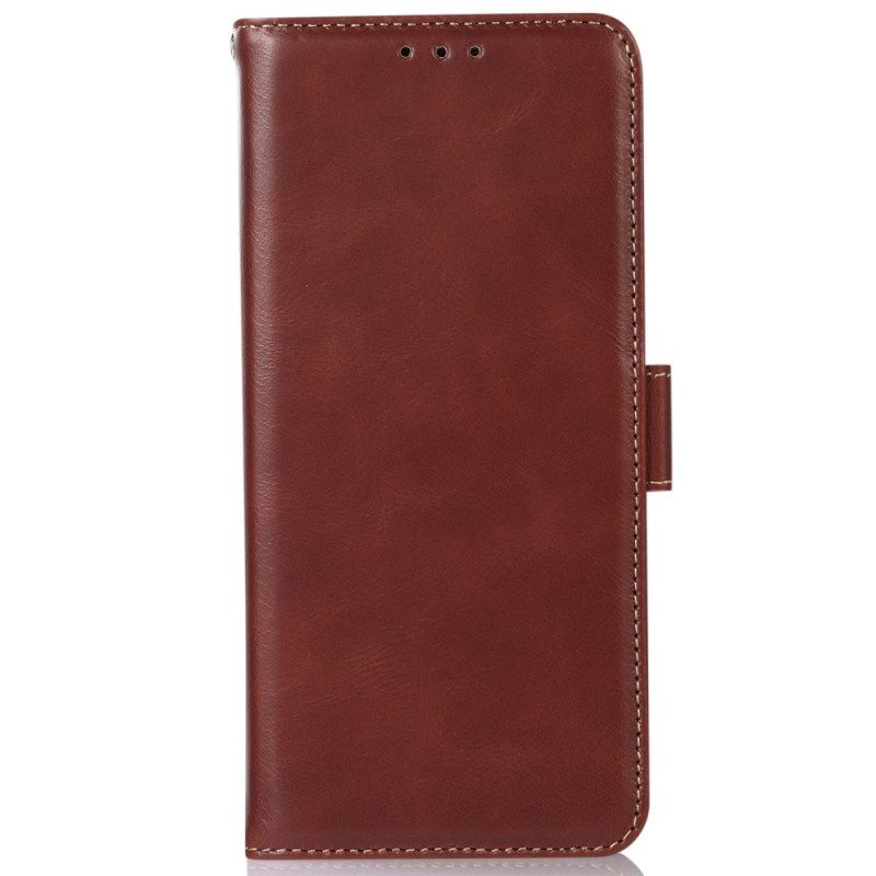 Kotelot Poco X5 5G Aito Nahka Rfid-toiminto