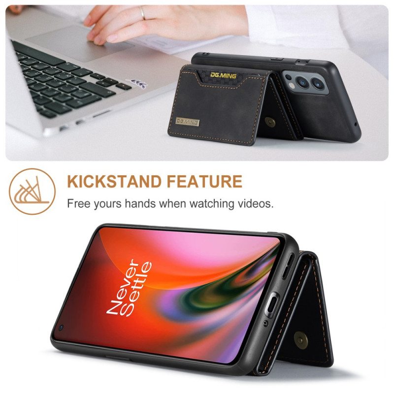 Case OnePlus Nord 2 5G Dg.ming Irrotettava Korttiteline