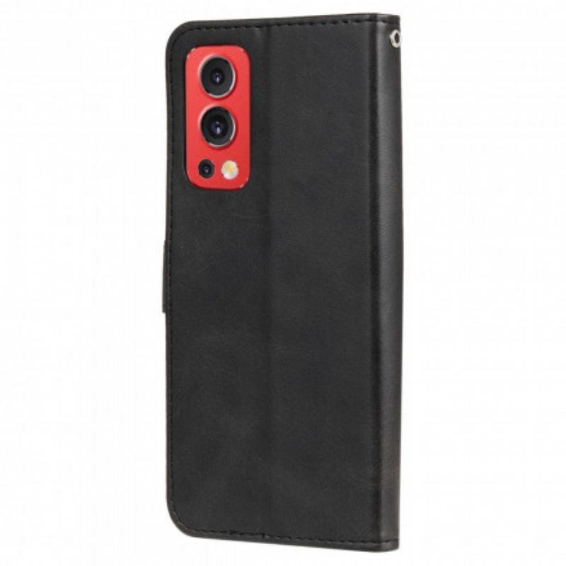 Kotelot OnePlus Nord 2 5G Vintage Kolikkokukkaro