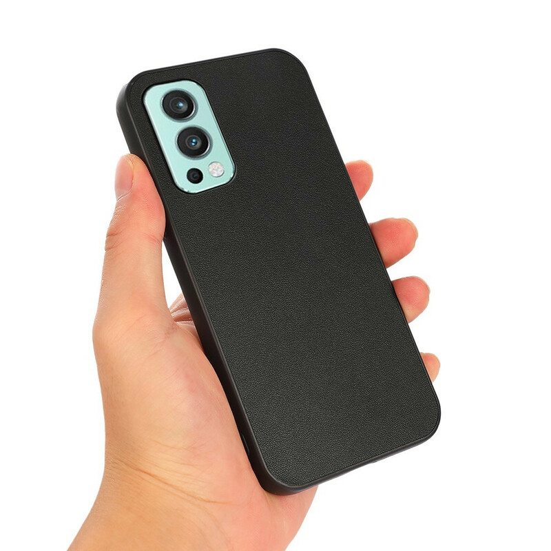 Kuori OnePlus Nord 2 5G Aitoa Litsi-nahkaa