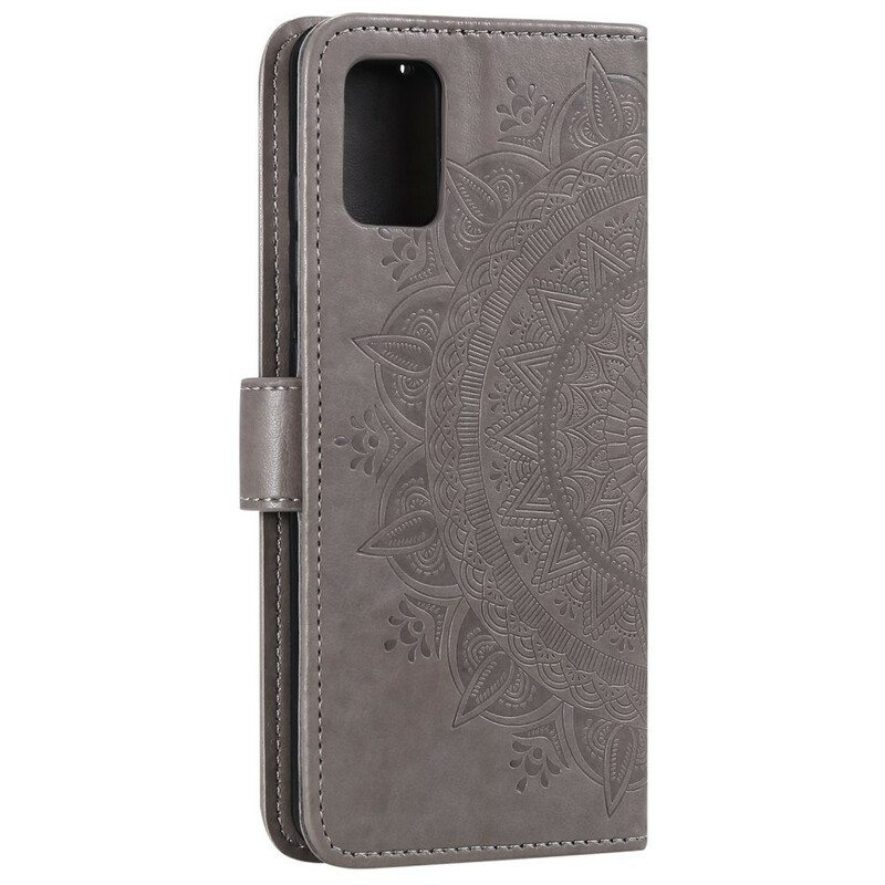 Nahkakotelo OnePlus Nord 2 5G Auringon Mandala