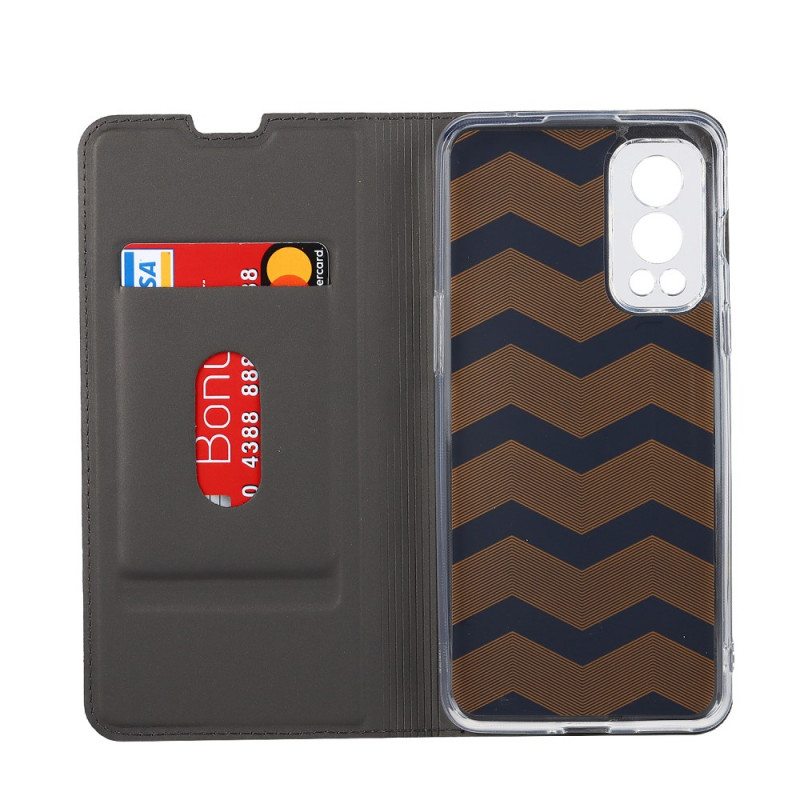 Puhelinkuoret OnePlus Nord 2 5G Kotelot Flip Magneettinen Lukko
